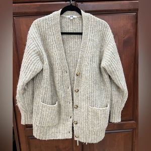 Uniqlo oversized cardigan unisex sweater size XS